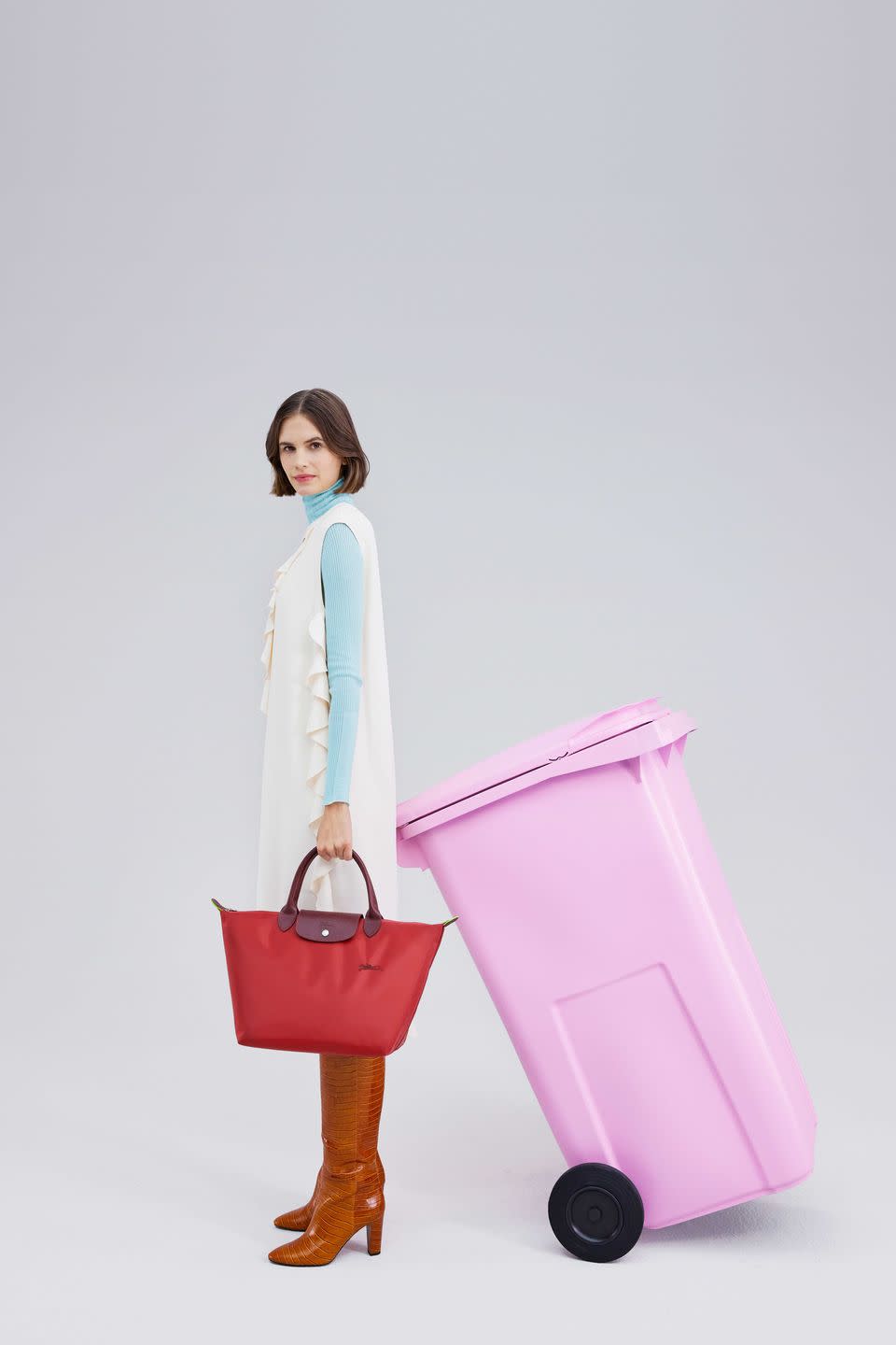 11) Longchamp Debuts New Le Pliage Campaign and Le Pliage Green