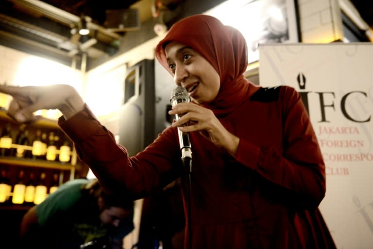 Comedian Sakdiyah Maruf sees an alarming trend in Indonesia of "more rigid and conservative practices of religion" which she believes tend to marginalise women, and is very concerned about issues such as early marriage and domestic violence
