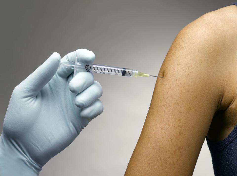 The flu vaccine doesn't do anything