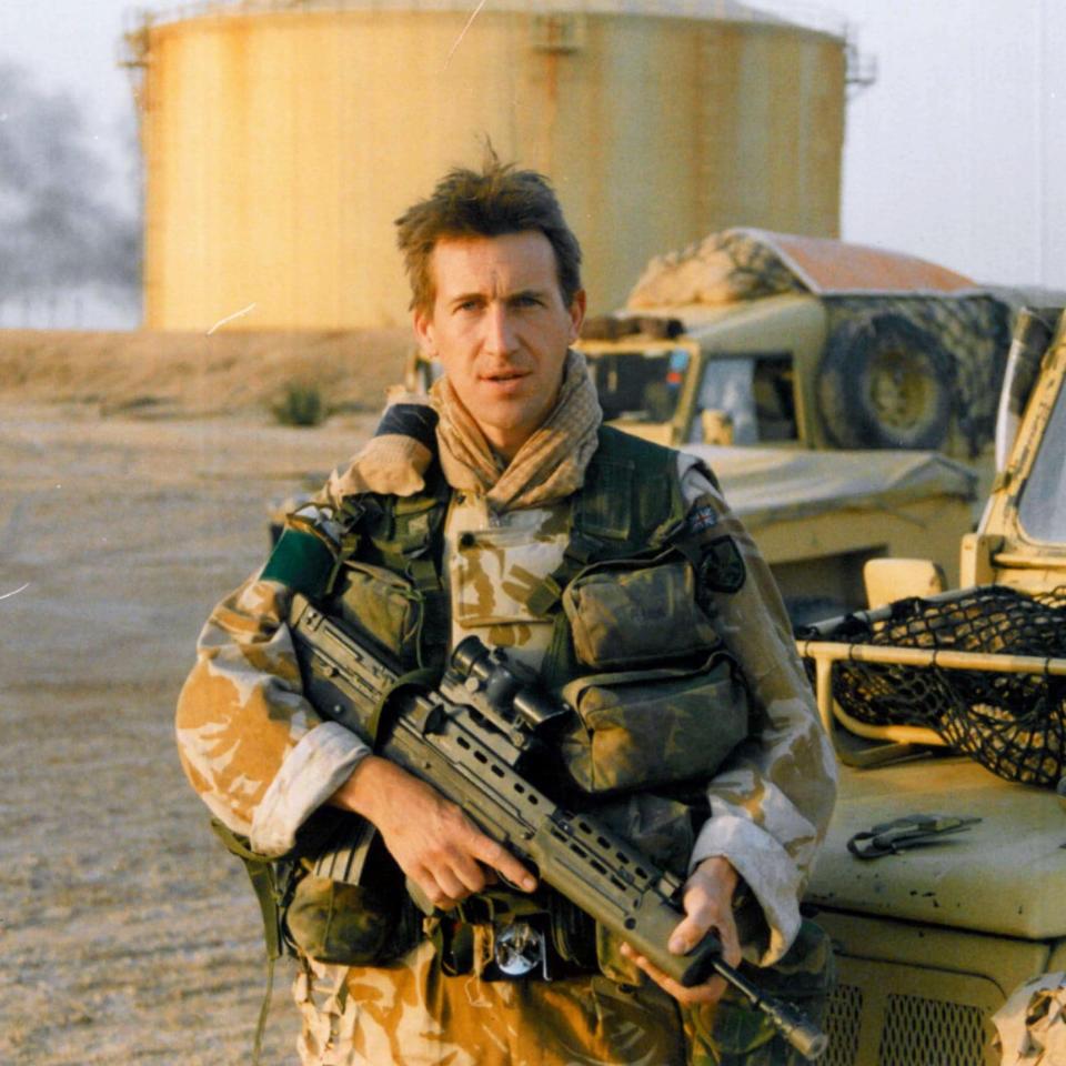 Barnsley Mp Dan Jarvis Pictured In His Army Days In The Parachute Regiment