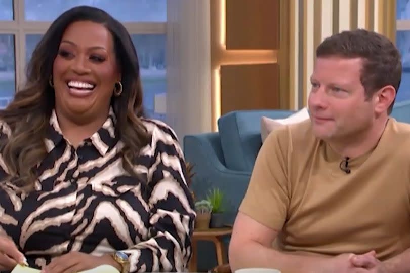 This Morning hosts Alison Hammond and Dermot O'Leary found Vanessa hilarious