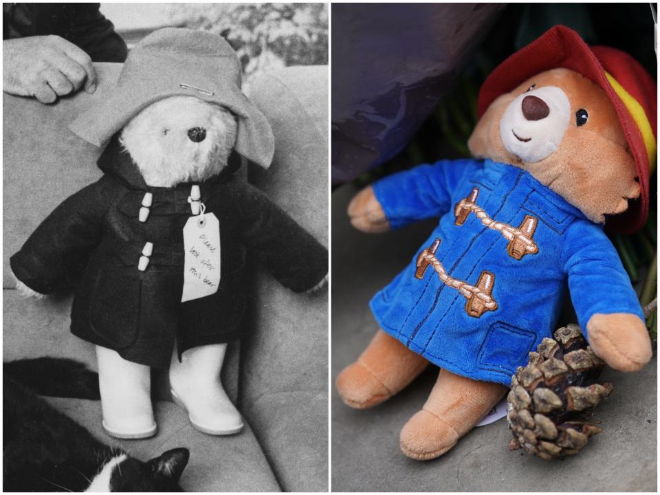 Before and after: Paddington bear