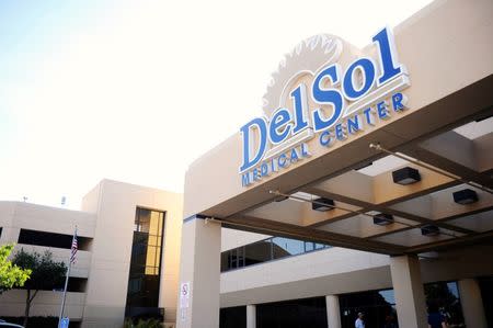 Del Sol Medical Center in El Paso, Texas, U.S. shown here in this photo taken on July 3, 2016, is where Natalie Silva contracted Methicillin-resistant Staphylococcus aureus, more commonly known as MRSA, a skin infection that can turn fatal once it enters the bloodstream, when she went to the hospital to deliver her son. After a 10 month battle with the illness, Silva died, leaving her children to be raised by her sisters. REUTERS/Dan Dalstra