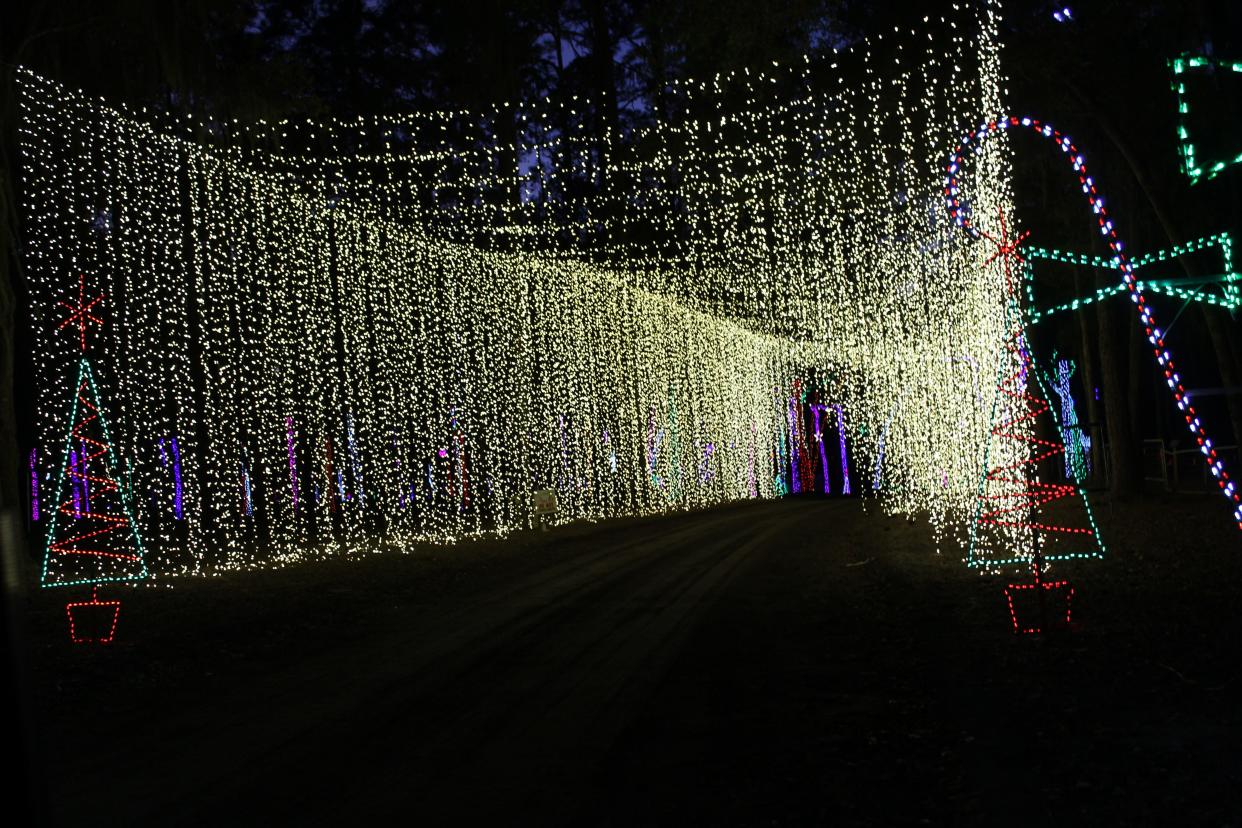 It’s the Christmas season again, and the Spirit of the Suwannee Music Park and Campground is showcasing its drive-through, walk-through Suwannee Lights. This holiday event, set for 6 to 10 p.m. nightly through Dec. 31, features more than 10 million colorful lights along with moving displays, amazing sights, a Craft Village, Santa’s workshop and their patriotic display with moving soldiers.