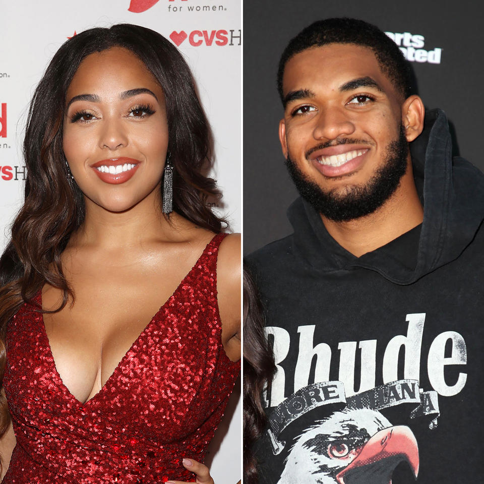 Jordyn Woods and Karl-Anthony Towns