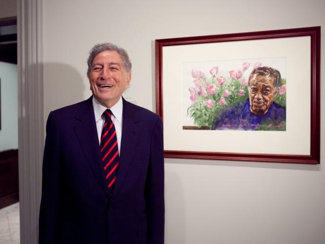 Tony Bennett Was An Accomplished Artist Who Exhibited Paintings Around   5969a44ef8607425ed07e917a41705da