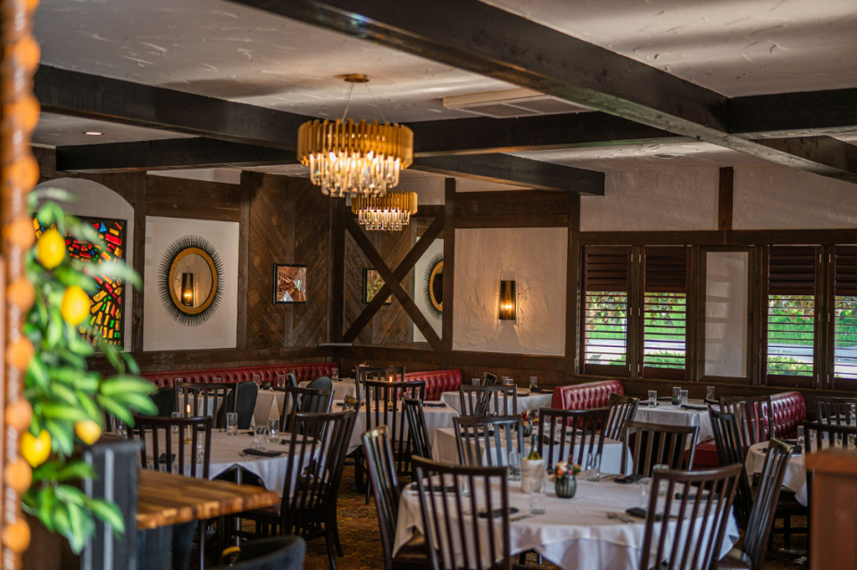 The Spring and Porter dining room.