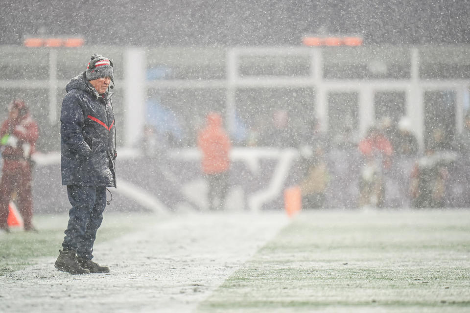 The Patriots' season is over. Is Bill Belichick's tenure as their head coach? (David Butler II-USA TODAY Sports)