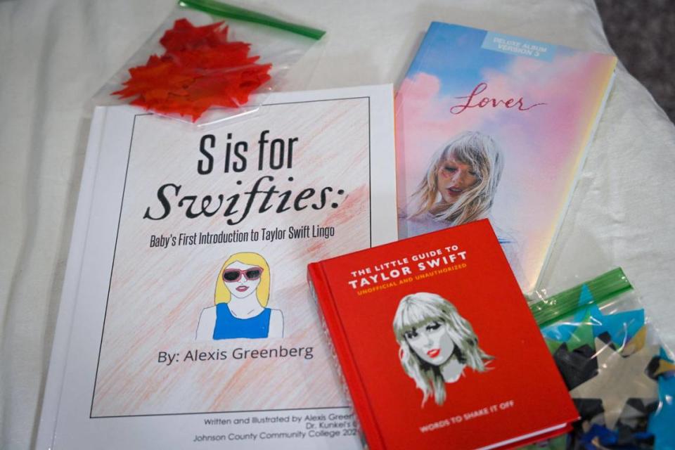 Alexis Greenberg of Overland Park, the president of the KU Swift Society, collects memorabilia and wrote a book about the pop icon.