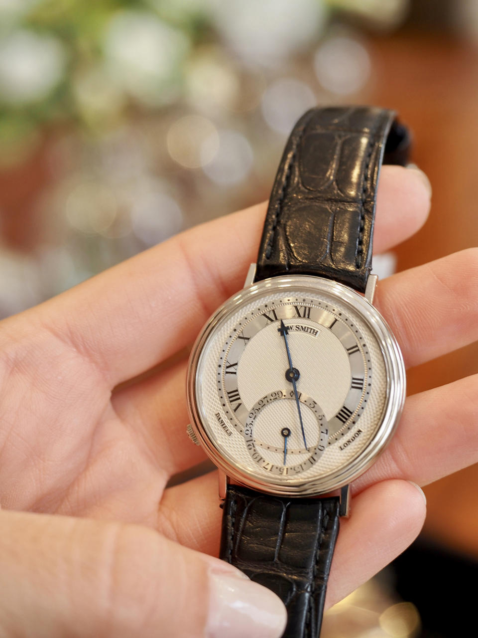 The last wristwatch from Daniels's Millennium series, estimated to fetch over $1 million at auction