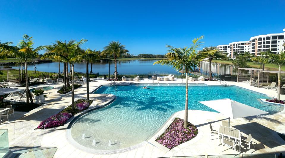 Residences at Moorings Park Grande Lake offer some of the best views in Naples.