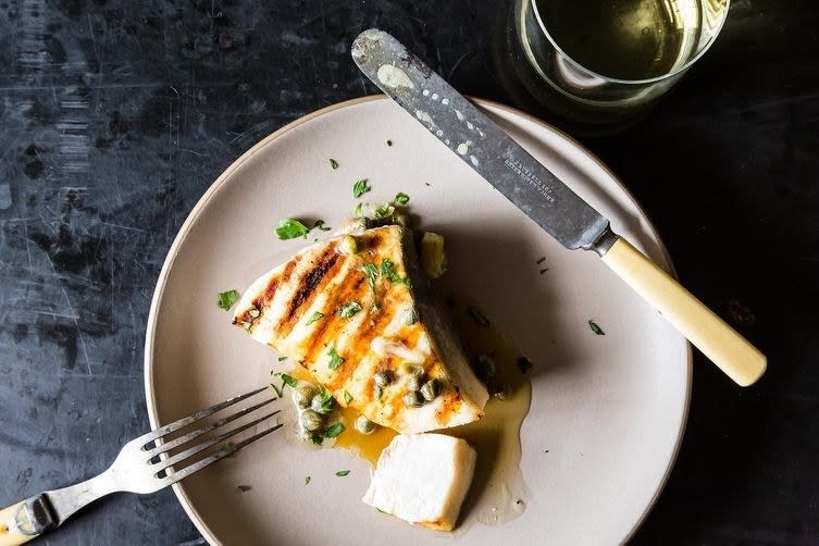 grilled swordfish