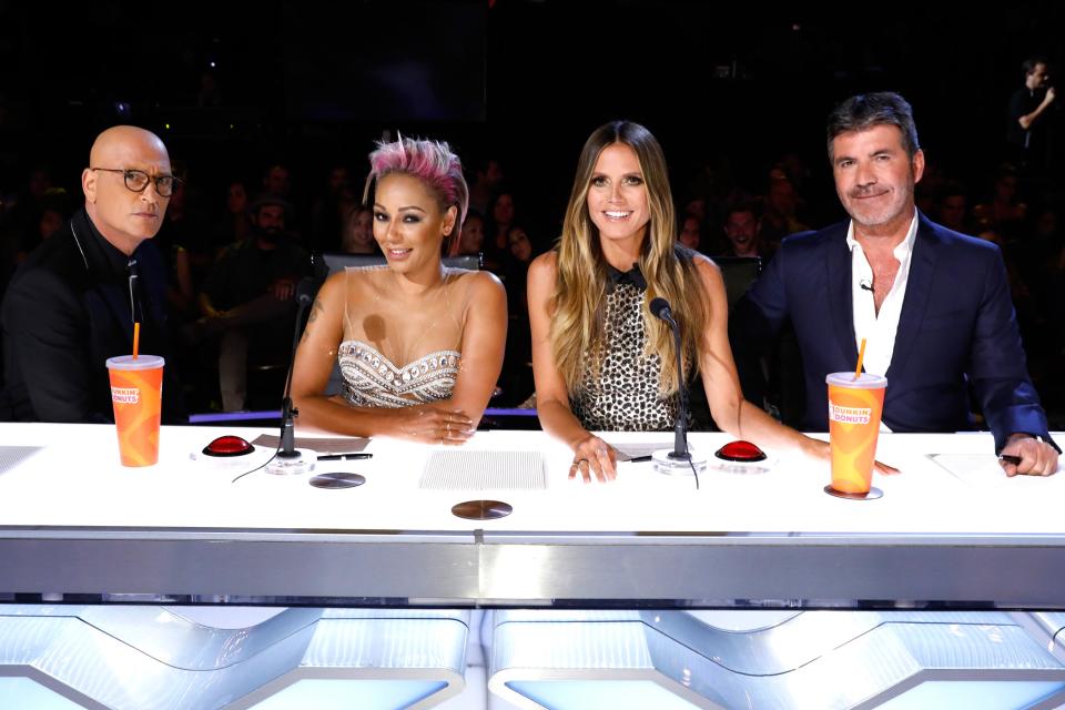 Mel has been offered a reported £1.8million to remain on America’s Got Talent. Copyright: [AGT]