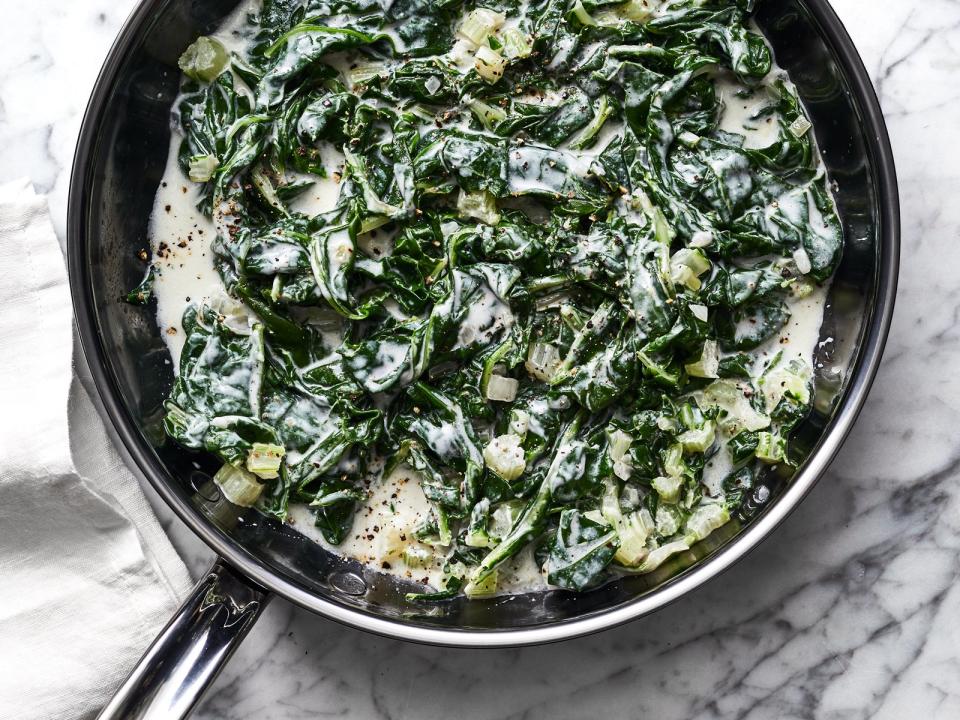 Coconut-Creamed Swiss Chard