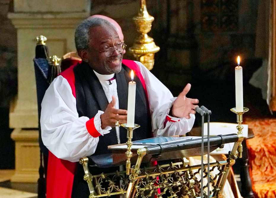 <em>Reverend Michael Curry didn’t quite believe his invite to the Royal Wedding (Rex)</em>