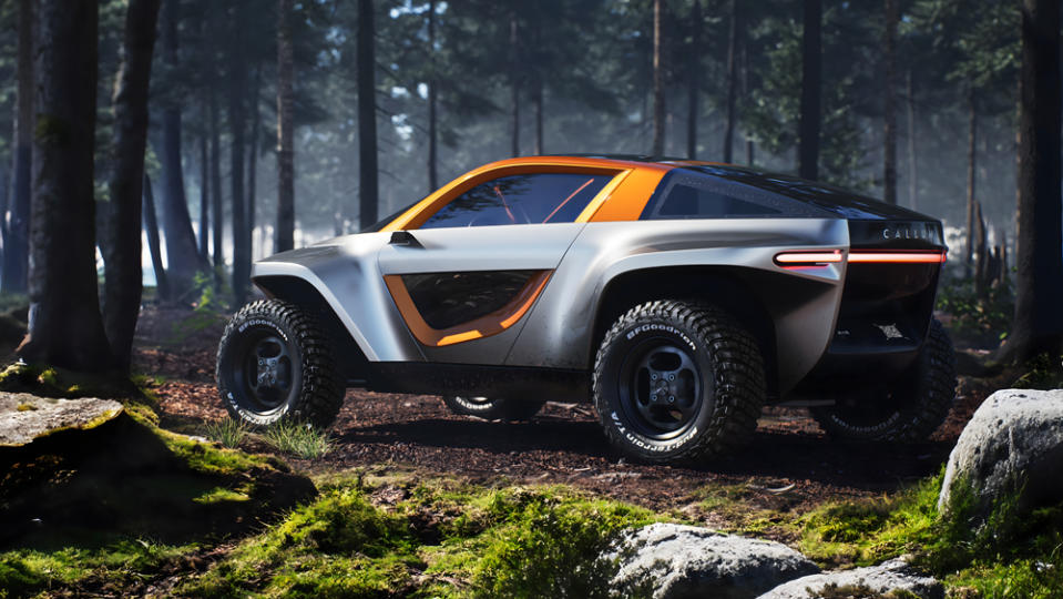 The Callum Skye, an all-electric off-roader designed by Ian Callum.