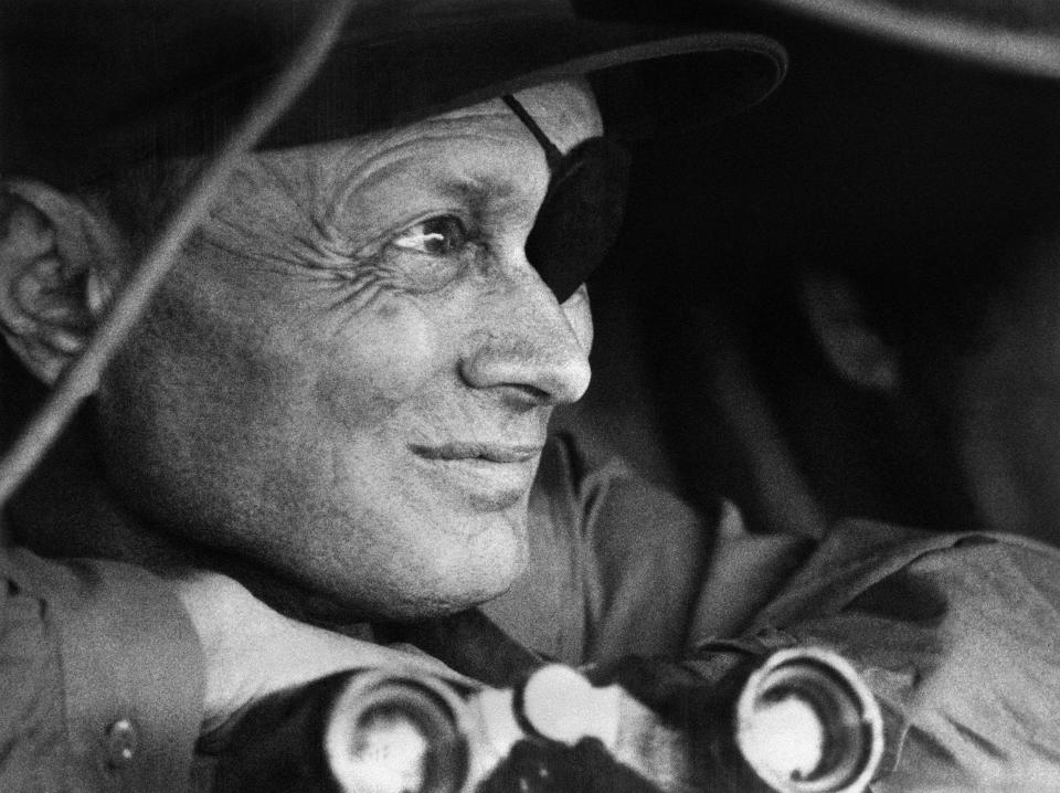 Moshe Dayan.