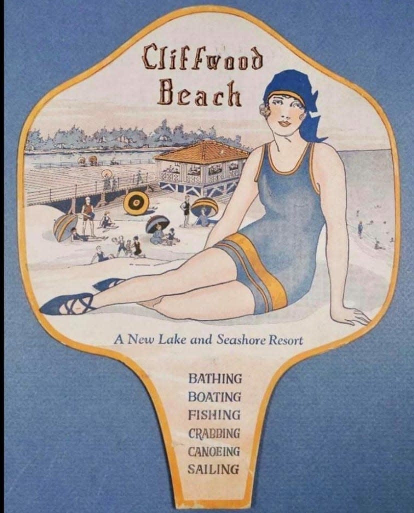 A 1920s-era ad for Cliffwood Beach as a seashore resort.