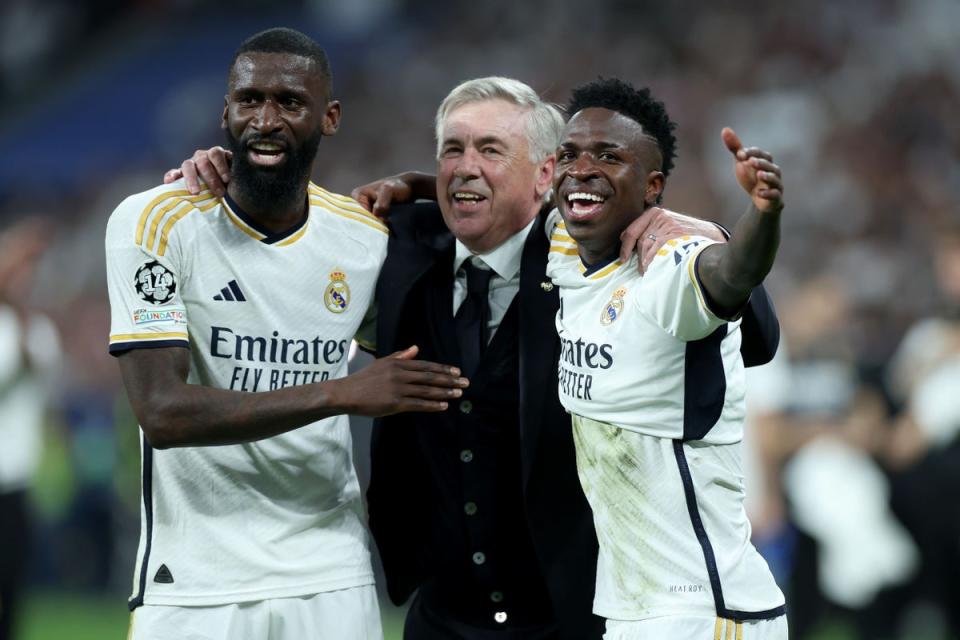 Carlo Ancelotti says his side “ooze confidence” ahead of Saturday’s final (Isabel Infantes/PA) (PA Wire)