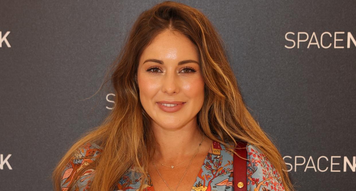 Louise Thompson has revealed she has a stoma bag to help manage her ulcerative colitis. (Getty Images)