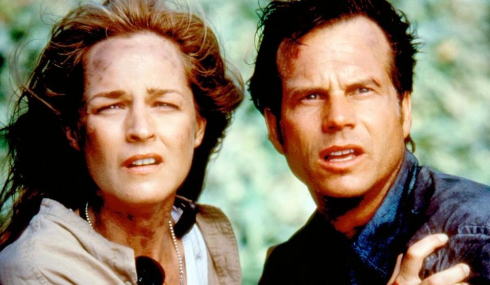 Helen Hunt and Bill Paxton in "Twister."