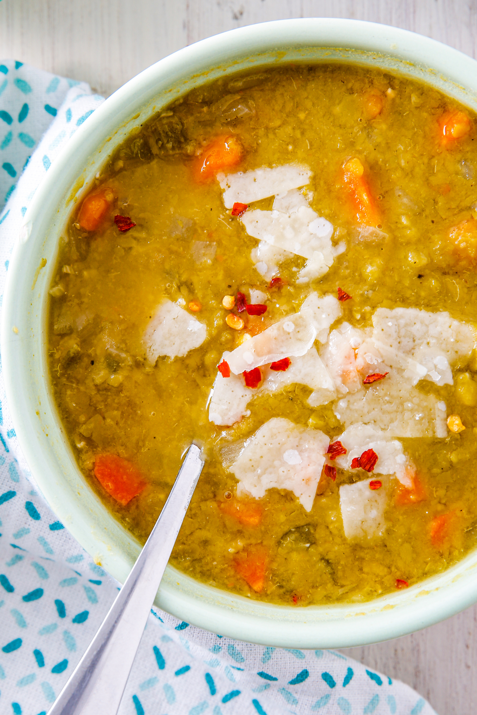 slow cooker split pea soup