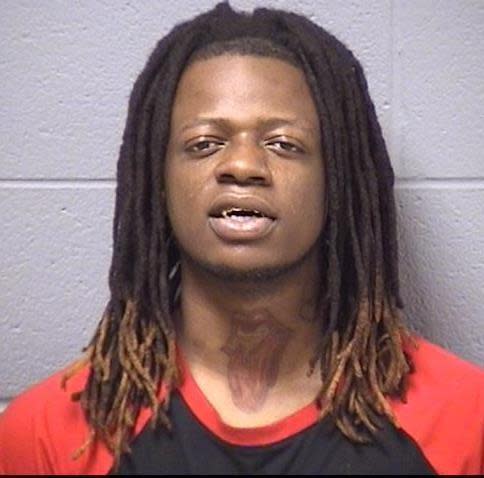 Martell Ollie, mugshot via Will County