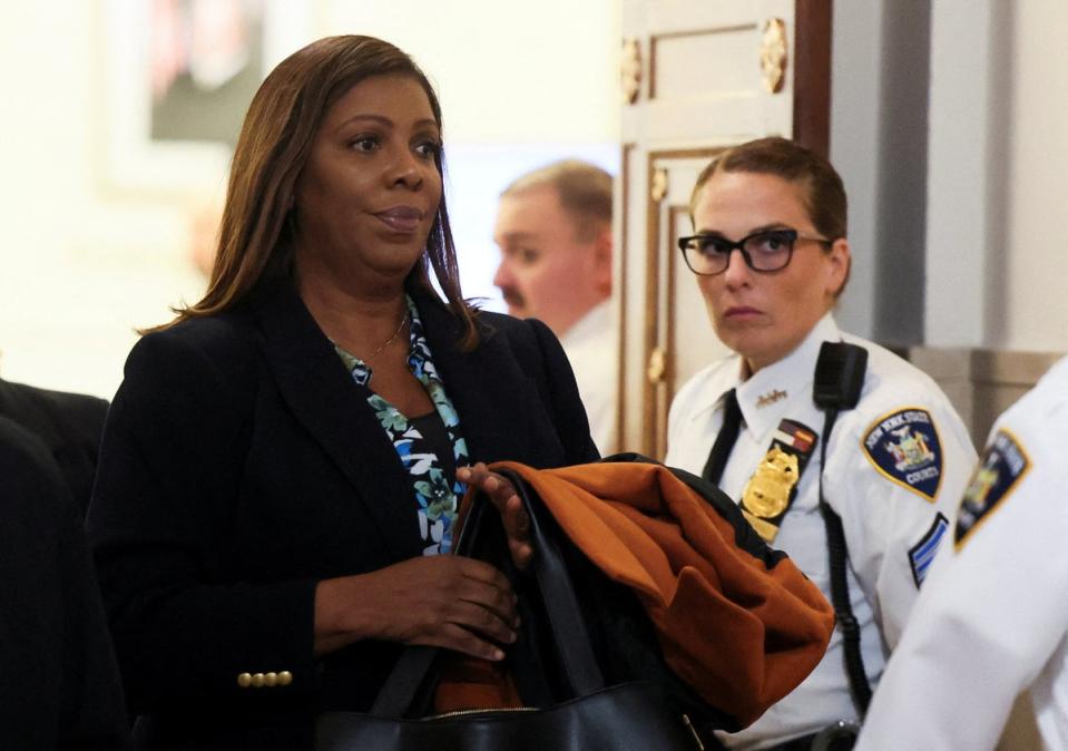 New York Attorney General Letitia James (REUTERS)