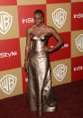 Danai Gurira attends the 14th Annual Warner Bros. And InStyle Golden Globe Awards After Party held at the Oasis Courtyard at the Beverly Hilton Hotel on January 13, 2013 in Beverly Hills, California.