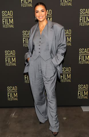 <p>Dia Dipasupil/Getty Images</p> Eva Longoria attends the SCAN Savannah Film Festival in Savannah, Georgia.