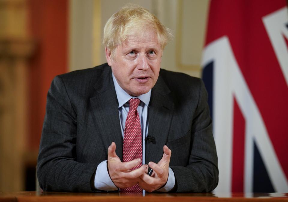 Prime Minister Boris Johnson (Andrew Parsons / No10 Downing Street)