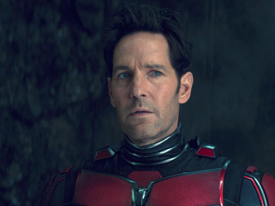 Paul Rudd as Scott Lang/Ant-Man in "Ant-Man and the Wasp: Quantumania."
