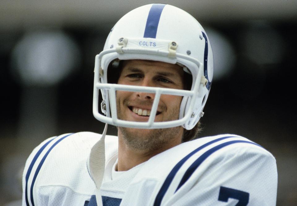 Bert Jones had an MVP season for the Baltimore Colts in 1976. (Photo by Ronald C. Modra/Getty Images)