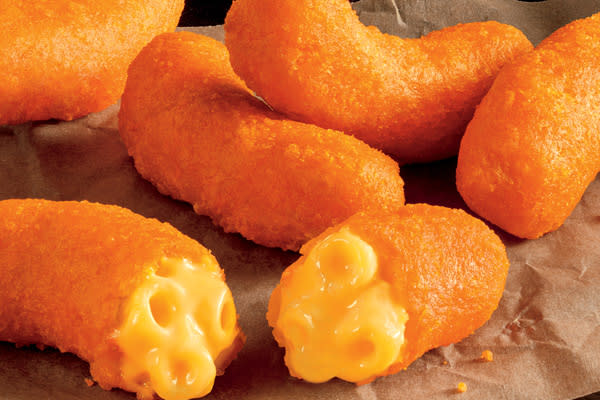 Let’s talk about Burger King’s Mac ‘n Cheetos, the newest junk food mashup you can put in your body