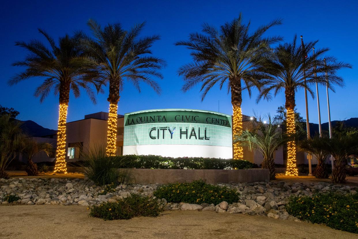 La Quinta City Hall is located on Calle Tampico in La Quinta on March 5, 2021. 