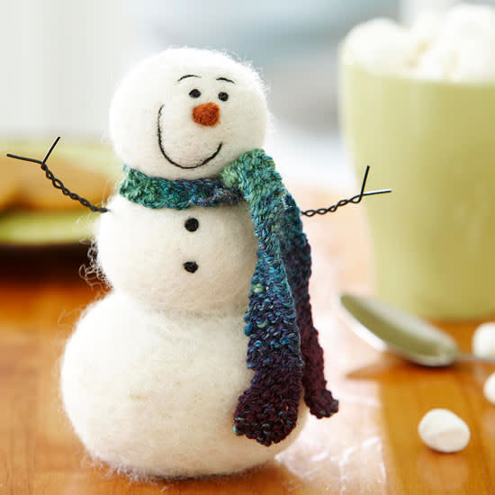 Felt Snowman