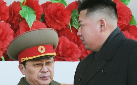 Dennis Rodman Kim Jong-un madman North Korea The Late Show Stephen Colbert    - Credit: AP