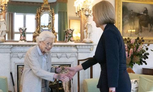 Liz Truss and Queen Elizabeth II