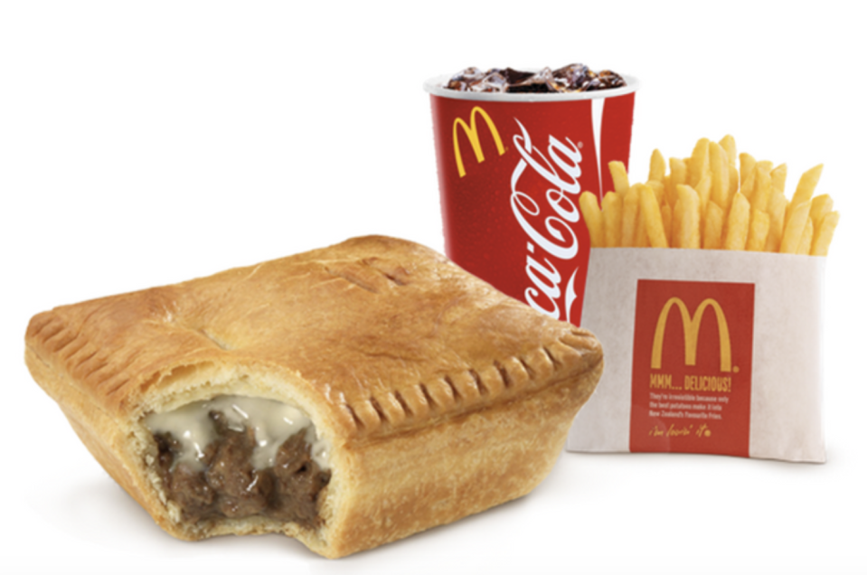 McDonald's Georgie Pies - New Zealand