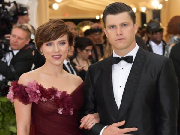 Scarlett Johansson, Colin Jost (Image source: Instagram)