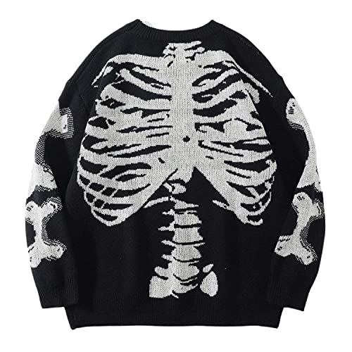 12) Skeleton Sweater Unisex Oversized Jumper