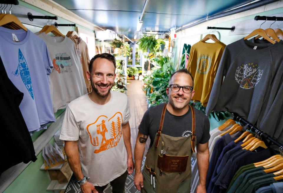 Illumine Collect owner Jeremy Lux and Grow for Good 417 Craig Granger co-opened in a shipping container store at Metro Eats and held their joint grand opening earlier this month.
