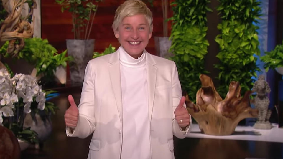 Ellen DeGeneres has finally addressed the toxic work allegations that plagued her for months during the show's season 18 premiere. Photo: YouTube 
