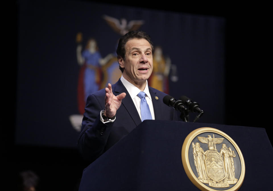 New York Gov. Andrew Cuomo signed a bill on Tuesday allowing political candidates to use campaign funds for child care expenses. (Photo: (Seth Wenig/AP Photo))