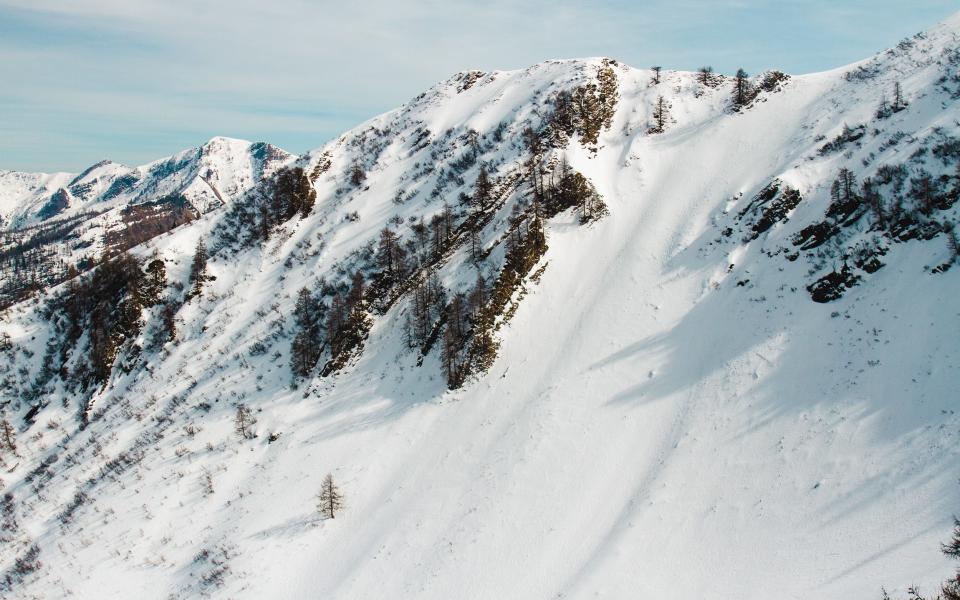 Endless lines: Gaver’s real appeal becomes clear at the summit ridge of Monte Misa - Tristan Kennedy