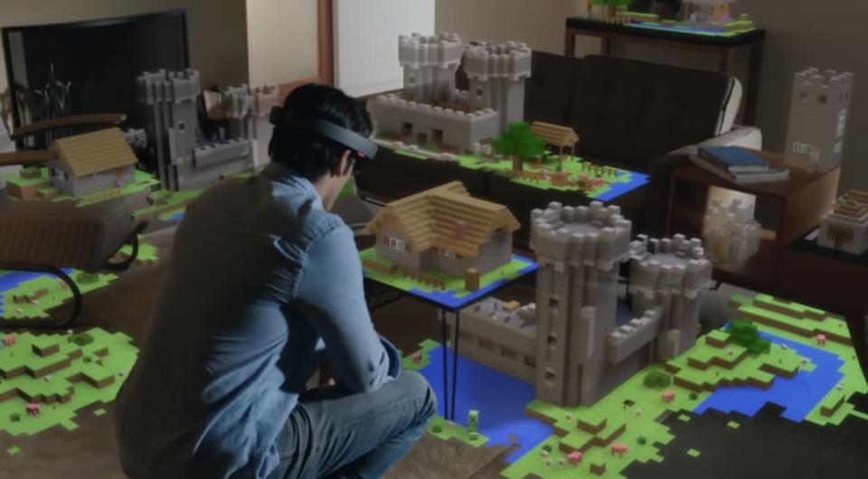 Minecraft HoloLens