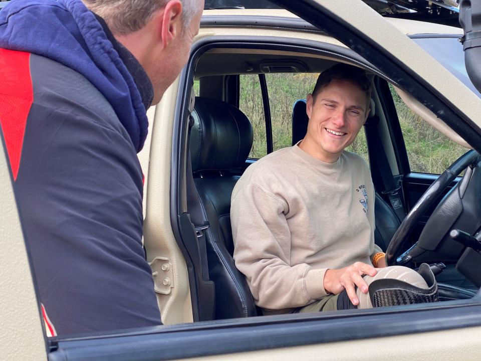 Prince Harry expressed his admiration for Stephan's resilience and determination and praised the Car S.O.S team for their outstanding work. 