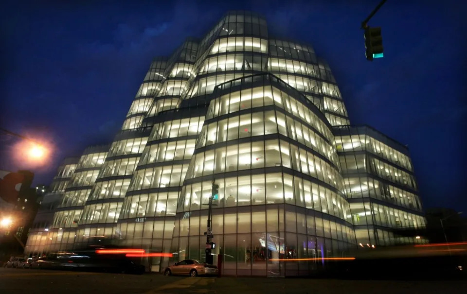 The IAC Building, the headquarters of Diller’s media empire. Getty Images