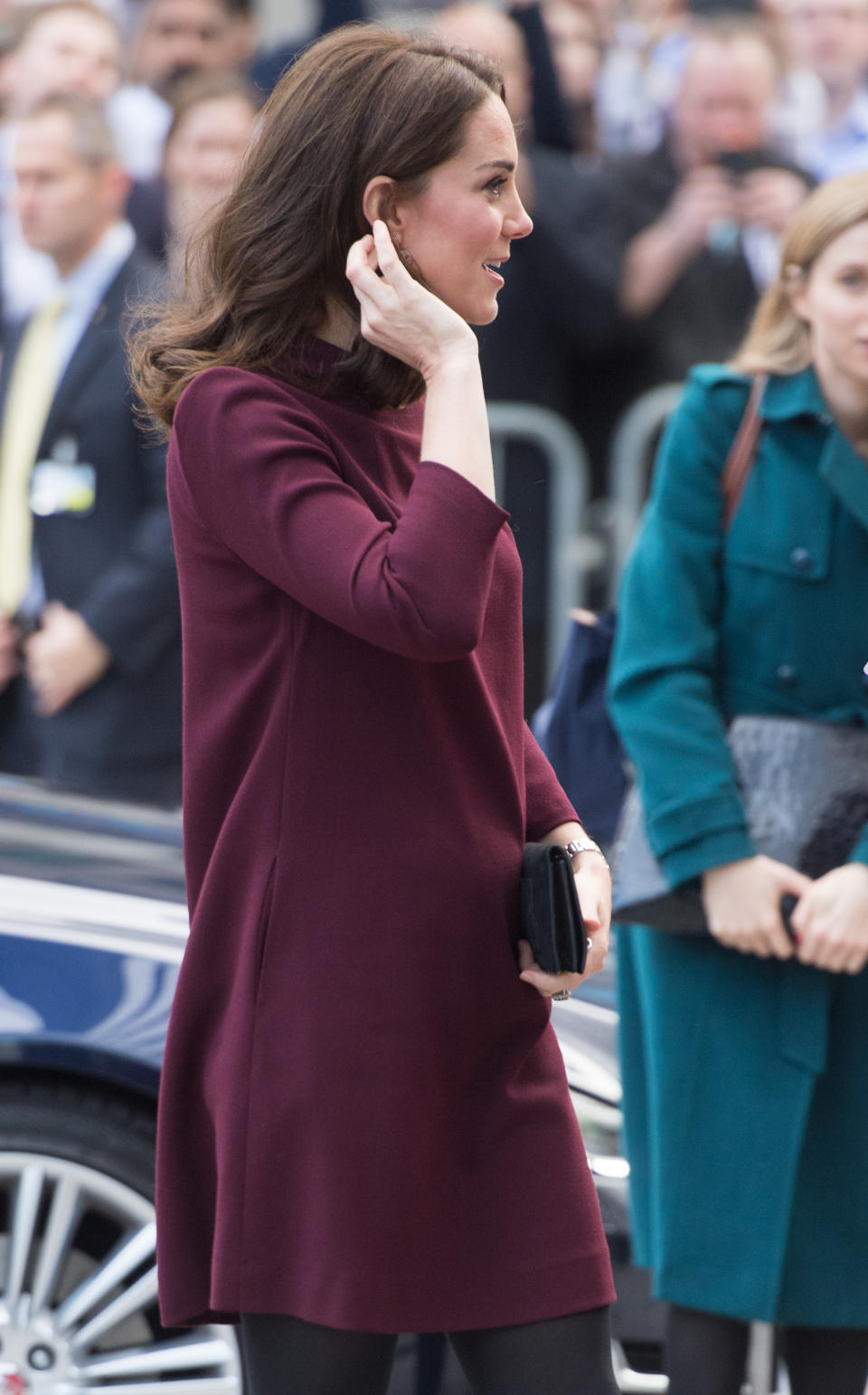 November 8, 2017: Kate Middleton at UBS in London