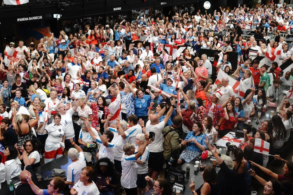 England fans will be hoping the Three Lions can once again reach final of the Euros this summer (PA Archive)